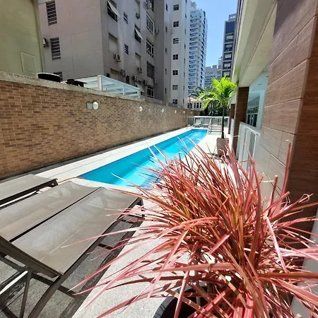 Booksantos Estanconfor 1007 - Perto Do Mar Gonzaga Apartamento Exterior foto