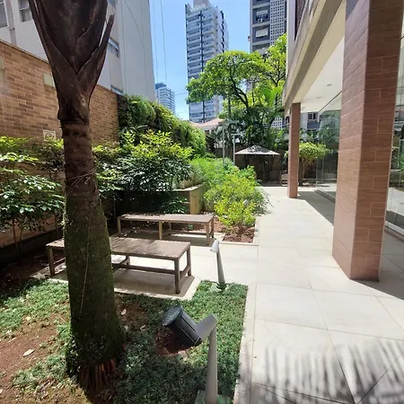 Booksantos Estanconfor 1007 - Perto Do Mar Gonzaga Apartamento Exterior foto